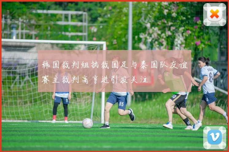 韩国裁判组执裁国足与泰国队友谊赛主裁判高亨进引发关注